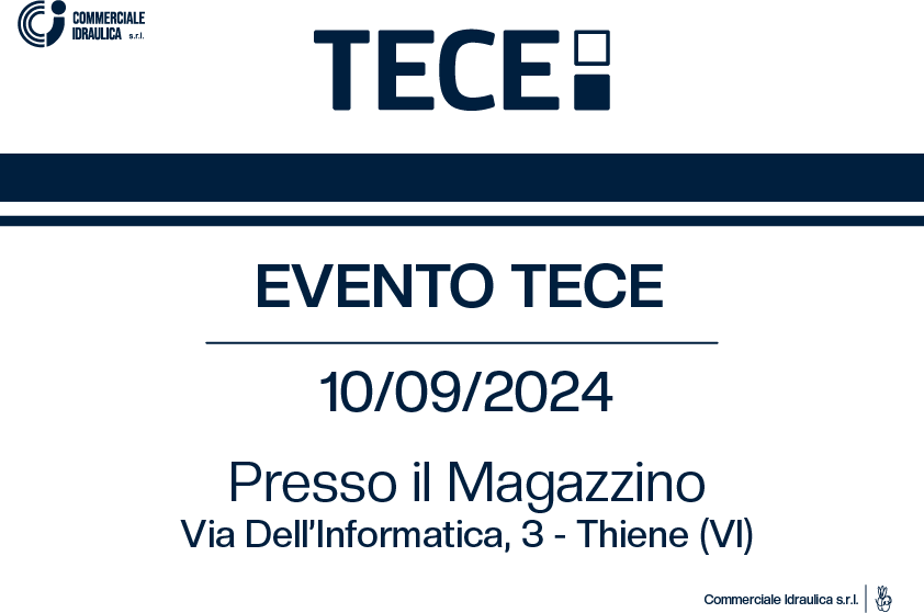 COMMERCIALE volantino evento TECE