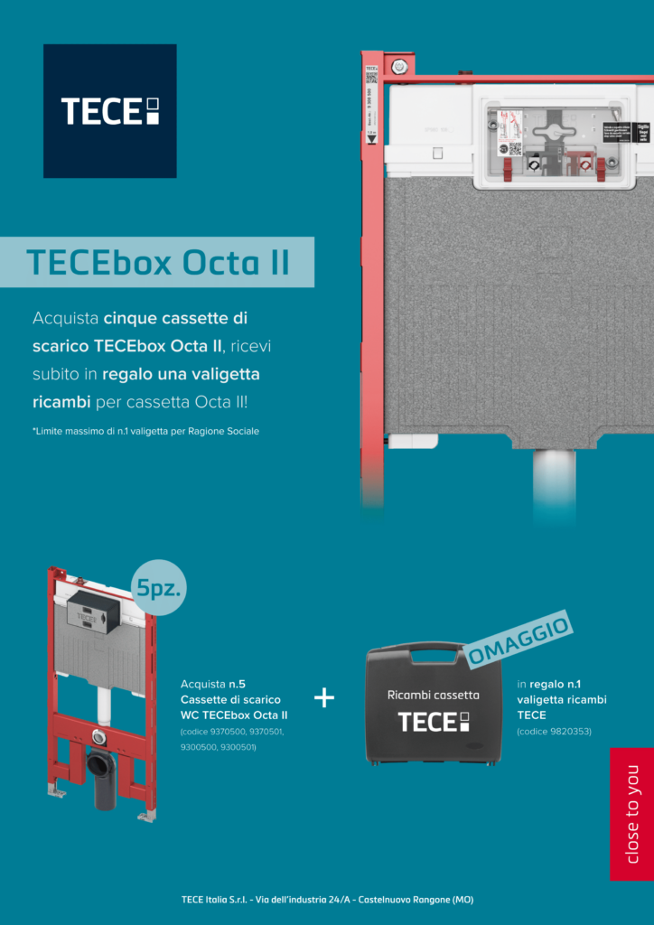 PROMO TECEbox 5 cassette 1 valigetta 1